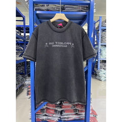 VTG T Shirts Men Creative Pure Cotton High-Street Fashion