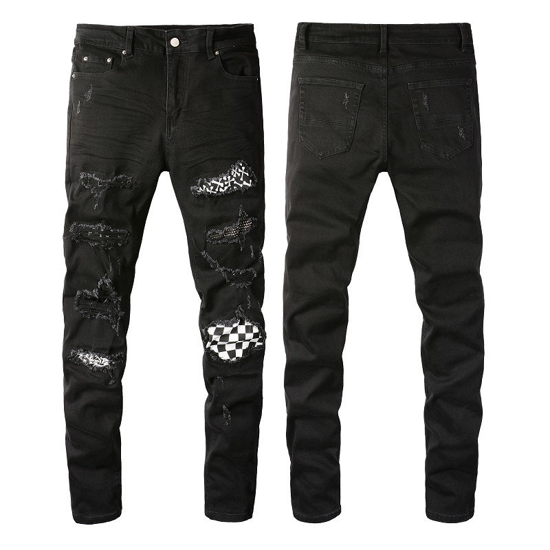 Men Trendy Jeans High-street trendy apparel