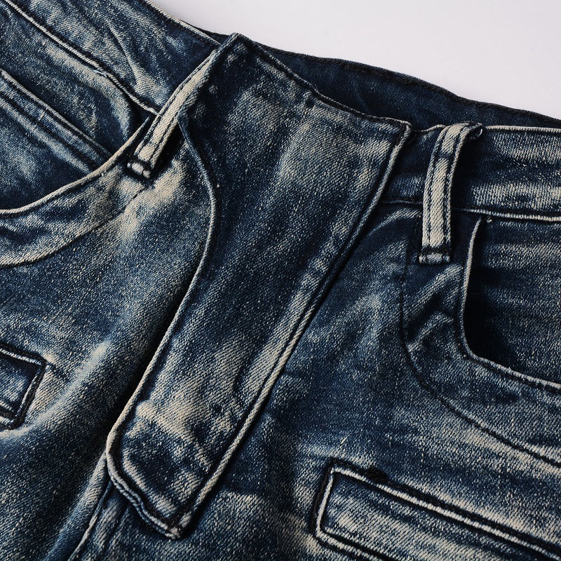 Men Trendy Jeans High-street trendy apparel