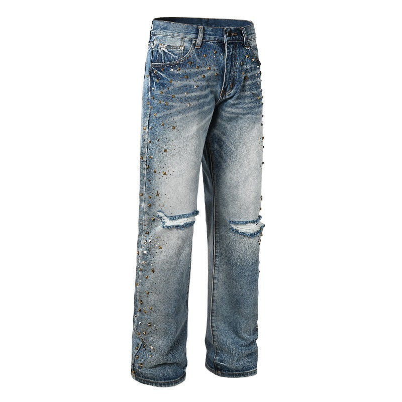 Men Trendy Jeans High-street trendy apparel