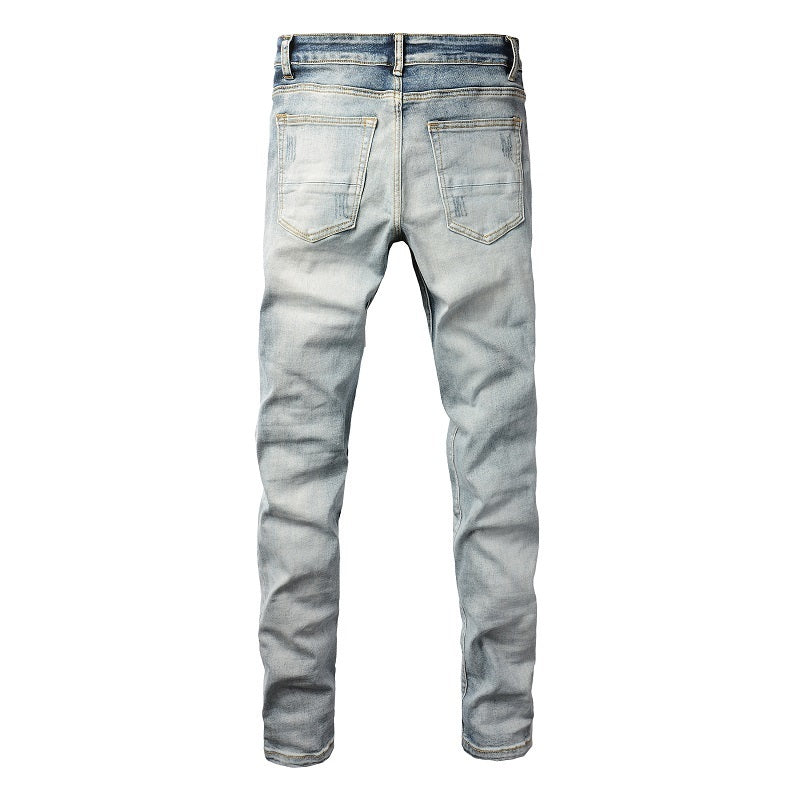 Men Trendy Jeans High-street trendy apparel