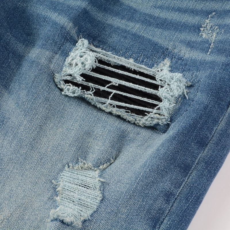 Men Trendy Jeans High-street trendy apparel