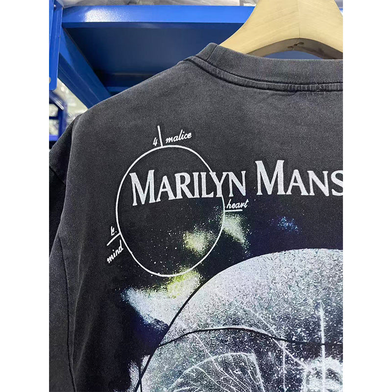 VTG T Shirts Men Creative Pure Cotton High-Street Fashion
