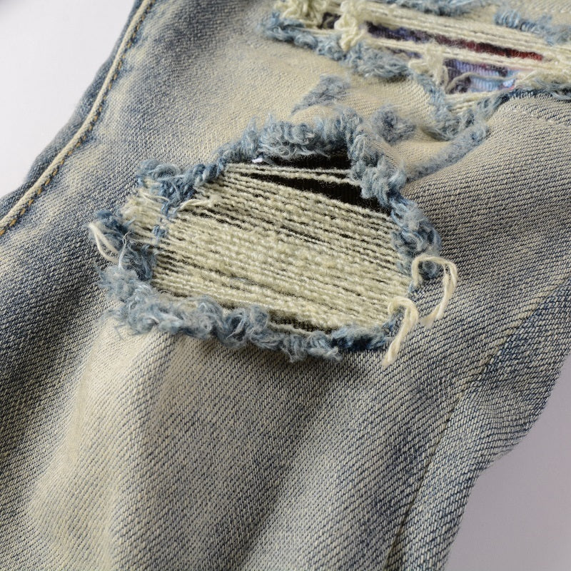 Men Trendy Jeans High-street trendy apparel