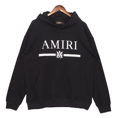 Amiri Fashion Hoodie Black