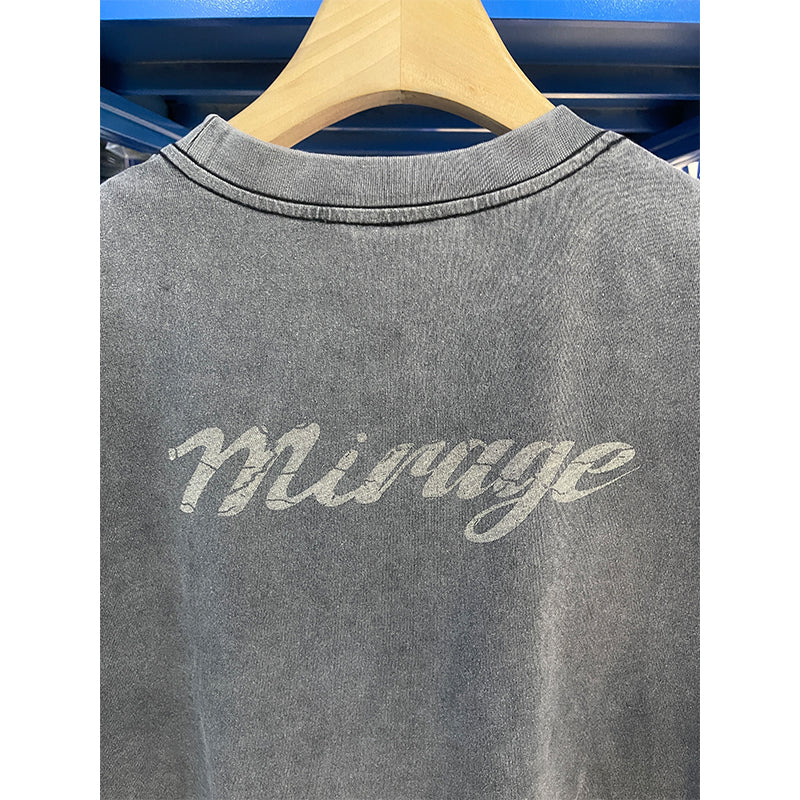 VTG T Shirts Men Creative Pure Cotton High-Street Fashion
