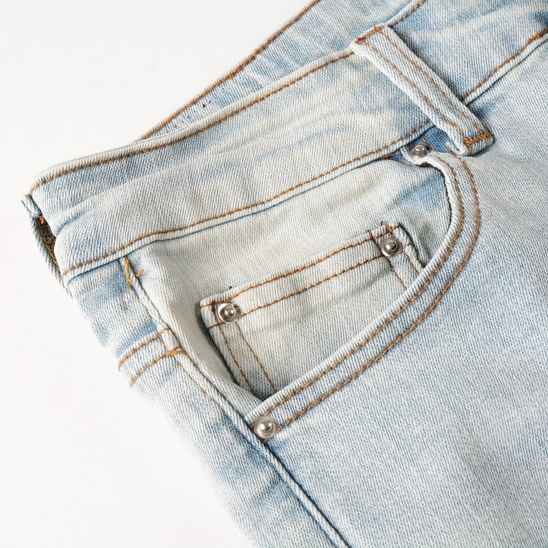Men Trendy Jeans High-street trendy apparel