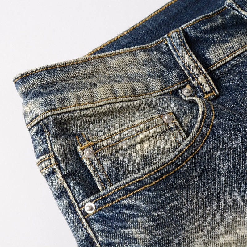 Men Trendy Jeans High-street trendy apparel