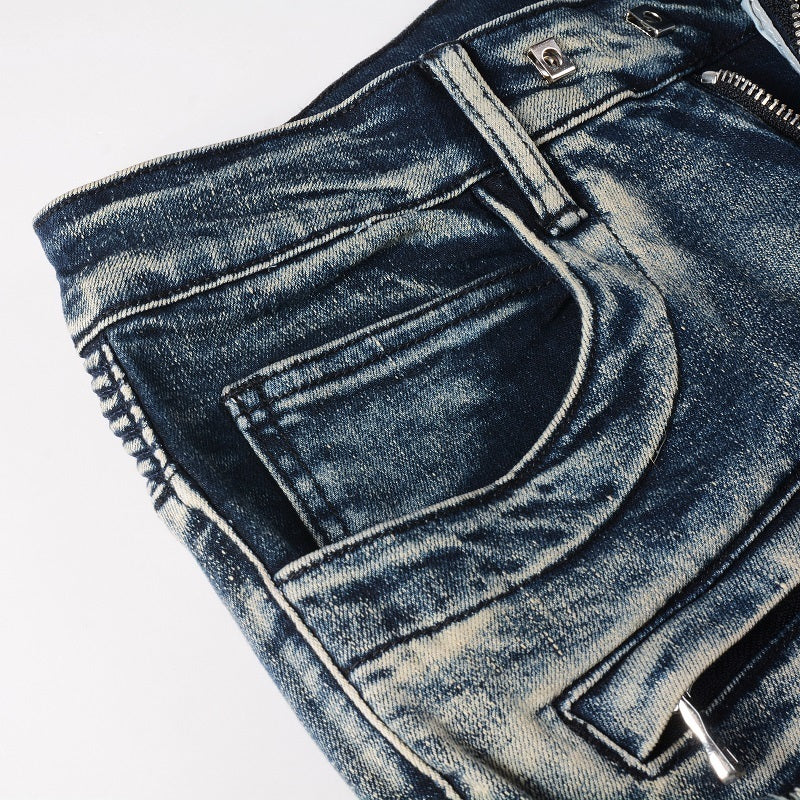 Men Trendy Jeans High-street trendy apparel