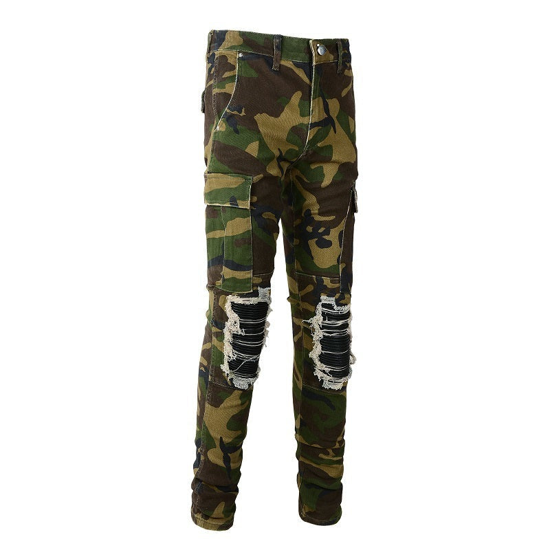 Men Trendy Jeans High-street trendy apparel