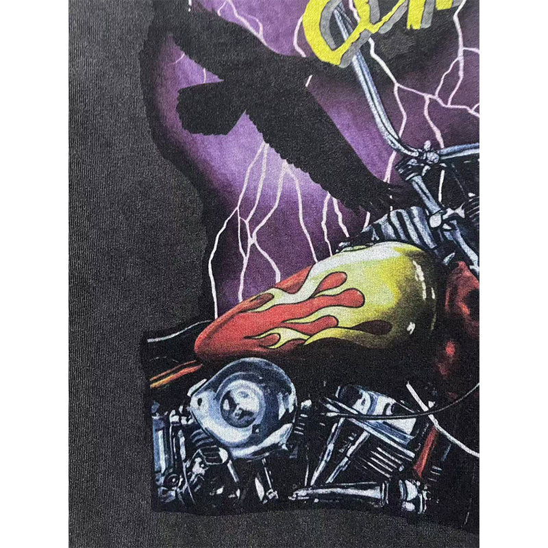 VTG T Shirts Men Creative Pure Cotton High-Street Fashion