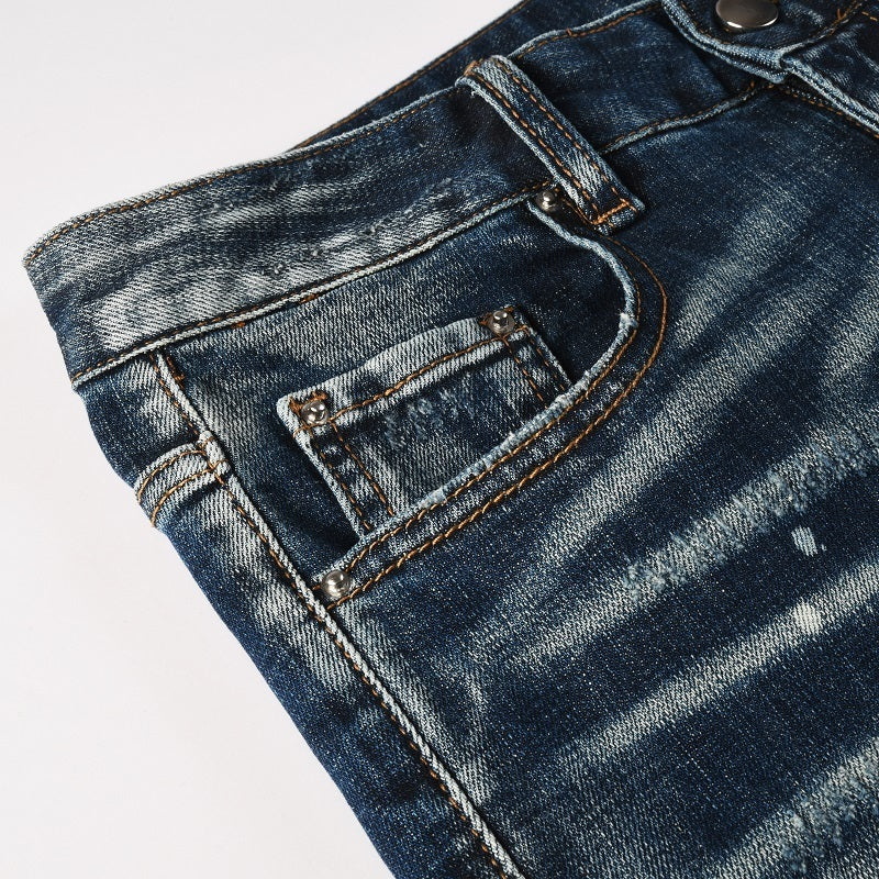 Men Trendy Jeans High-street trendy apparel