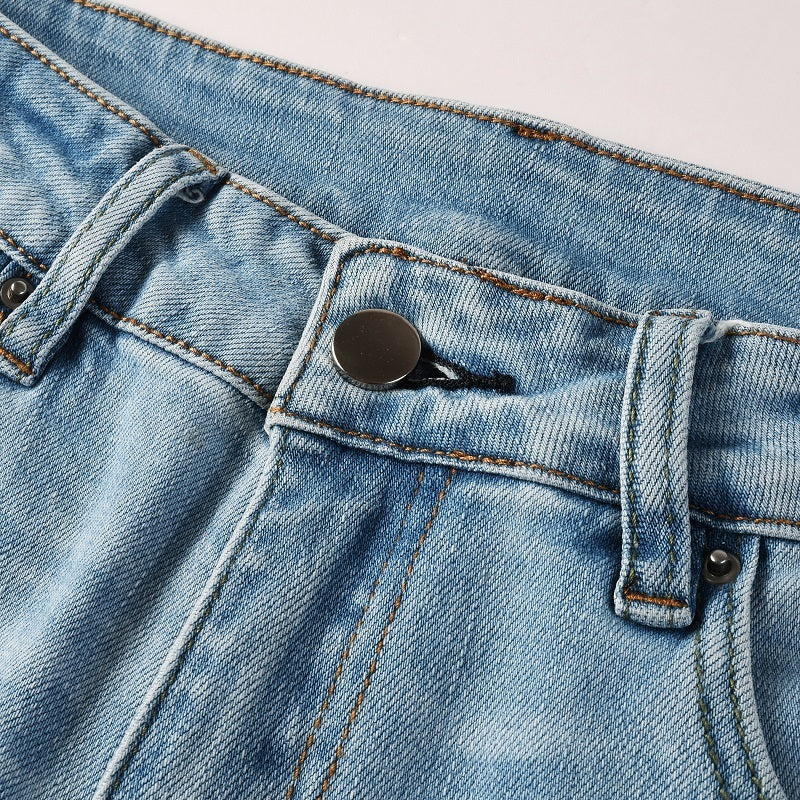 Men Trendy Jeans High-street trendy apparel