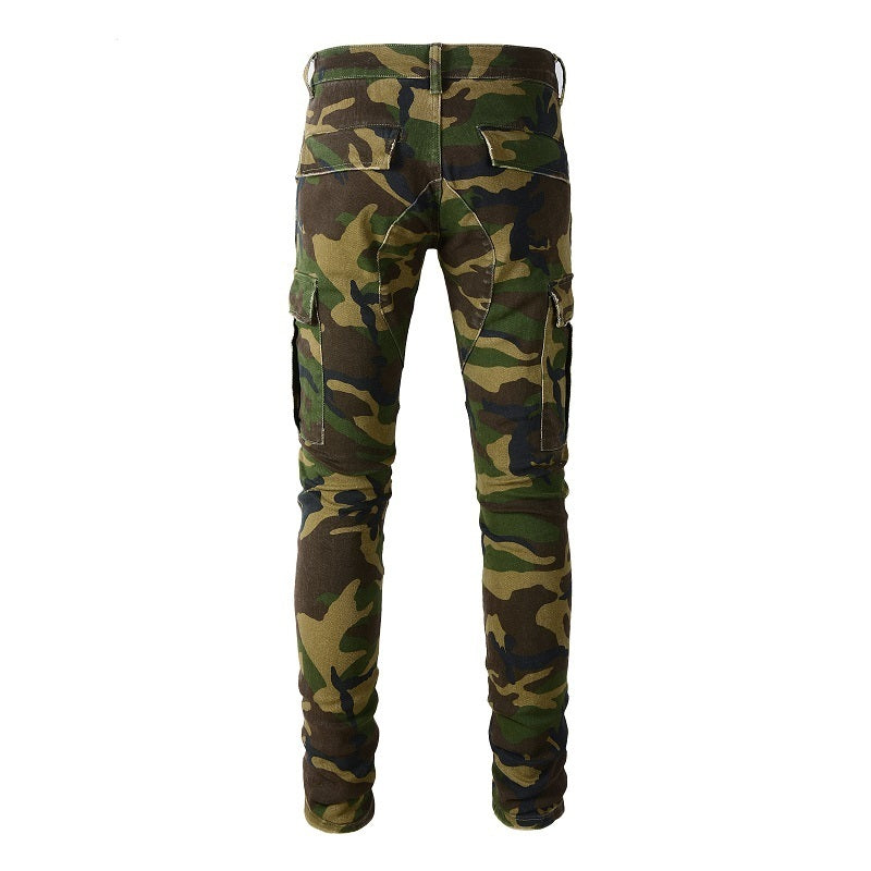 Men Trendy Jeans High-street trendy apparel