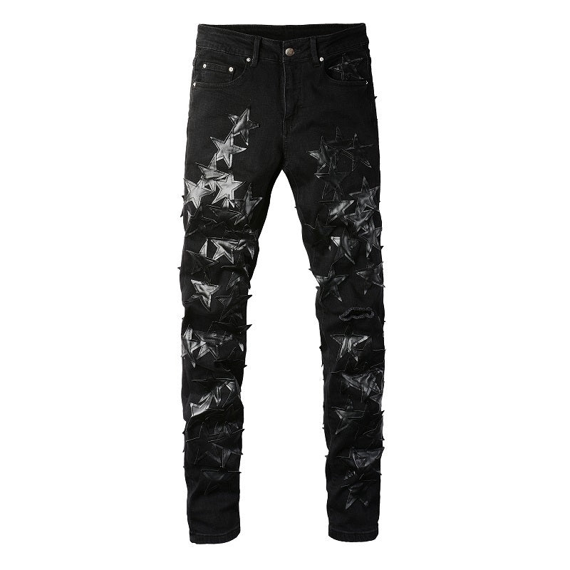 Men Trendy Jeans High-street trendy apparel