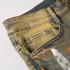 Men Trendy Jeans High-street trendy apparel