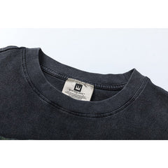 VTG T Shirts Men Creative Pure Cotton High-Street Fashion