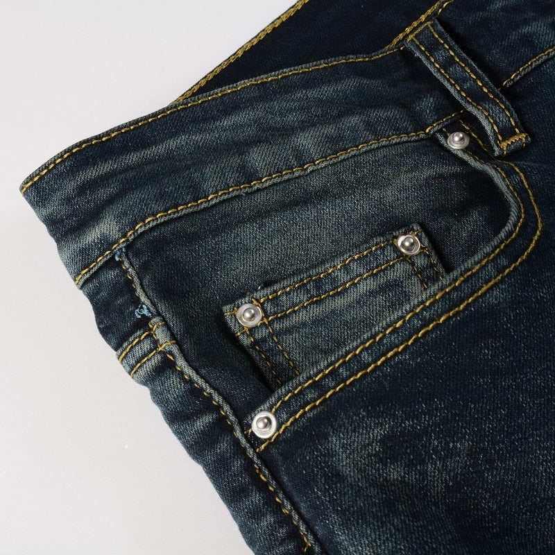 Men Trendy Jeans High-street trendy apparel