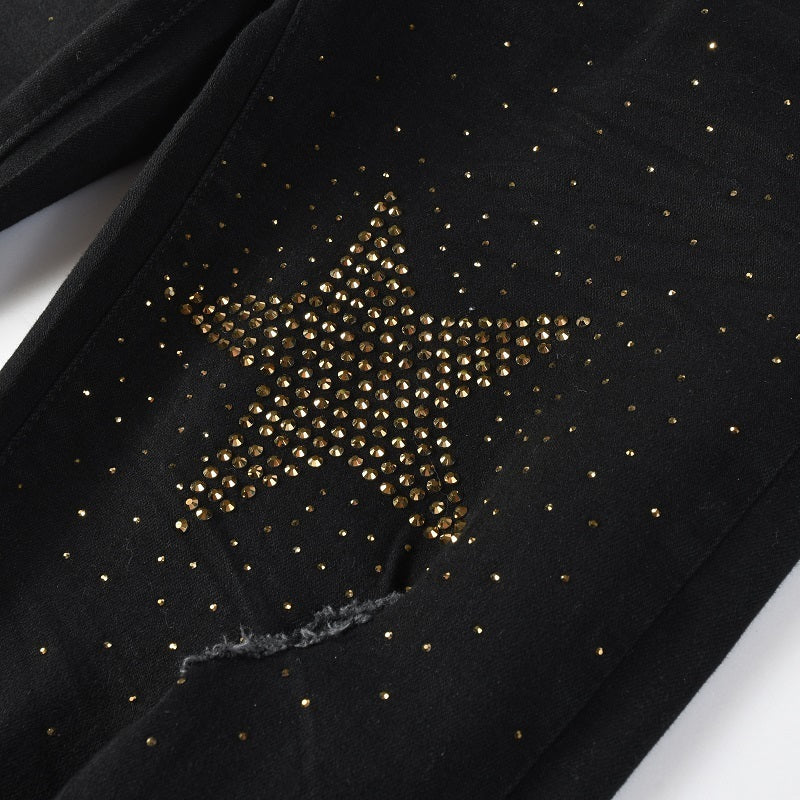 Men Trendy Jeans High-street trendy apparel