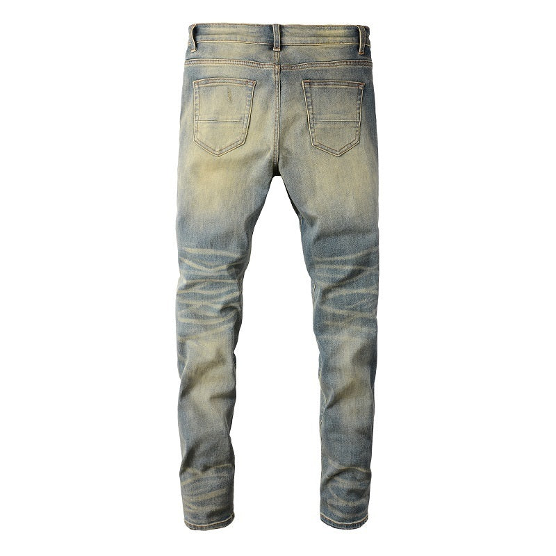 Men Trendy Jeans High-street trendy apparel
