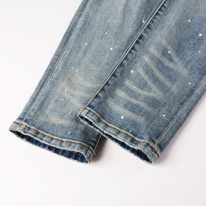 Men Trendy Jeans High-street trendy apparel