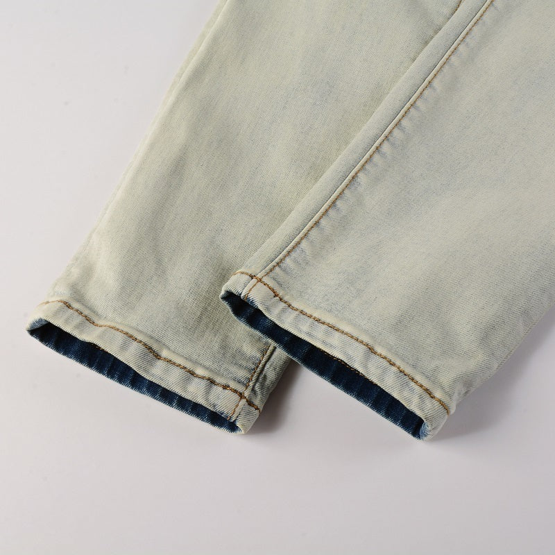Men Trendy Jeans High-street trendy apparel
