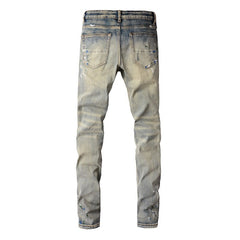 Men Trendy Jeans High-street trendy apparel