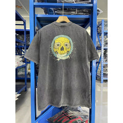 VTG T Shirts Men Creative Pure Cotton High-Street Fashion