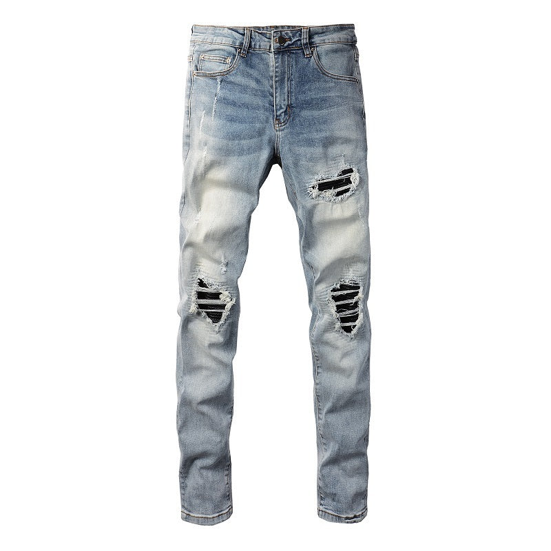 Men Trendy Jeans High-street trendy apparel
