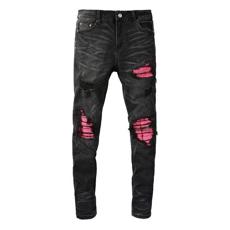 Men Trendy Jeans High-street trendy apparel