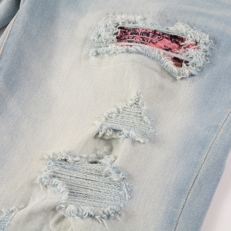 Men Trendy Jeans High-street trendy apparel