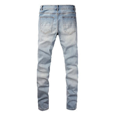Men Trendy Jeans High-street trendy apparel