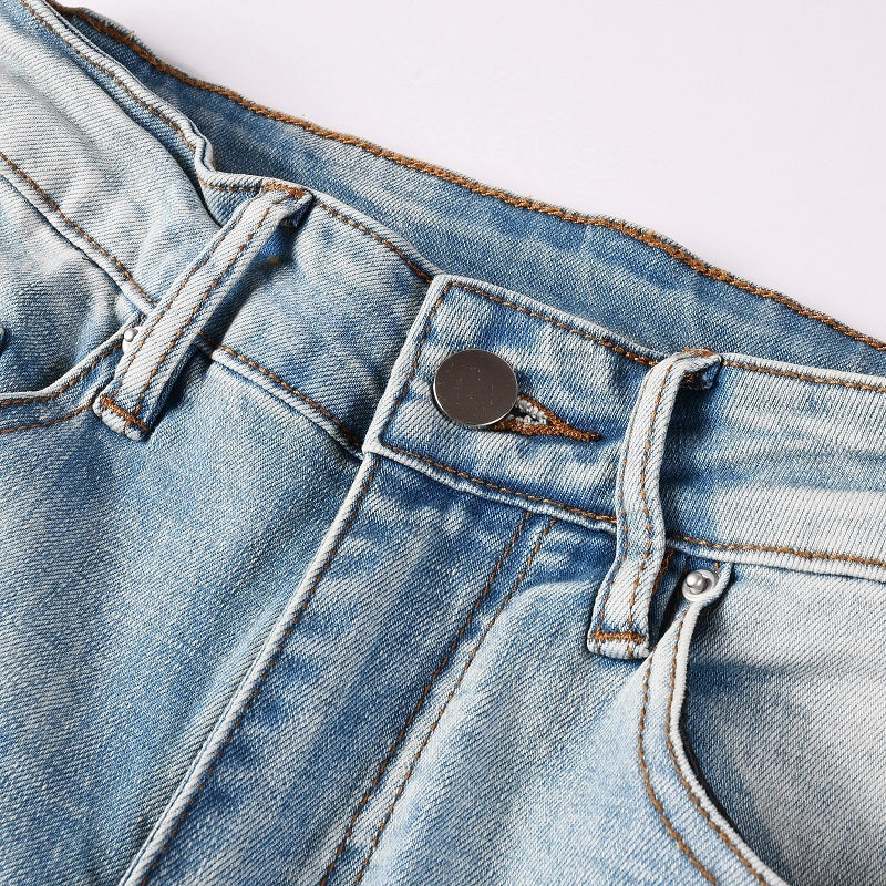 Men Trendy Jeans High-street trendy apparel