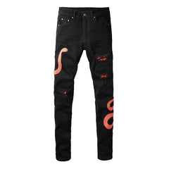 Men Trendy Jeans High-street trendy apparel