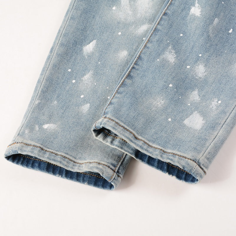 Men Trendy Jeans High-street trendy apparel