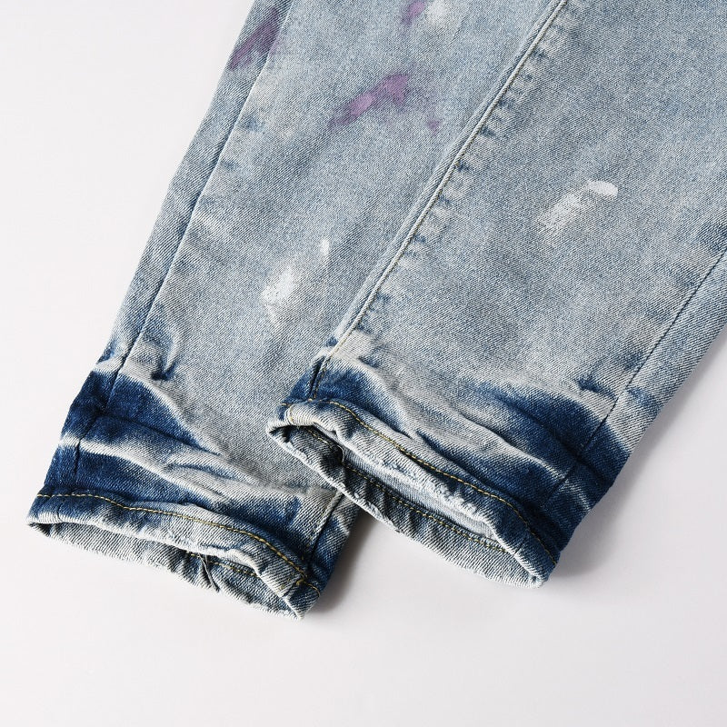 Men Trendy Jeans High-street trendy apparel