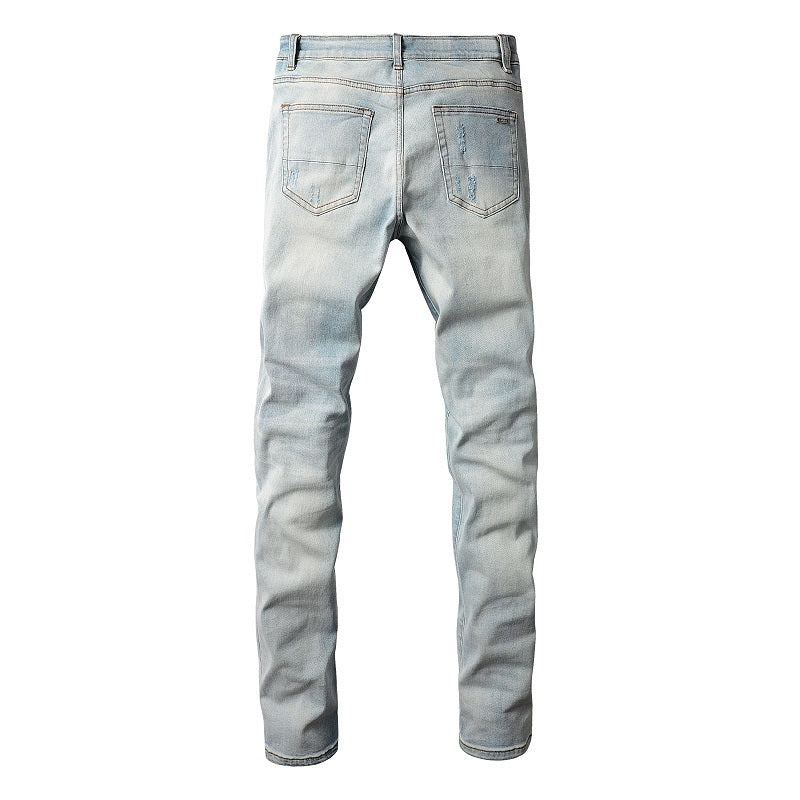Men Trendy Jeans High-street trendy apparel