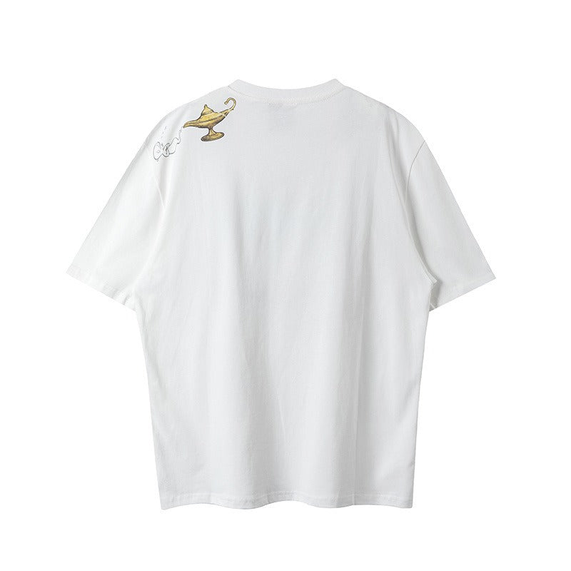 VTG T Shirts Men Creative Pure Cotton High-Street Fashion