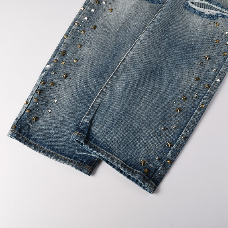 Men Trendy Jeans High-street trendy apparel