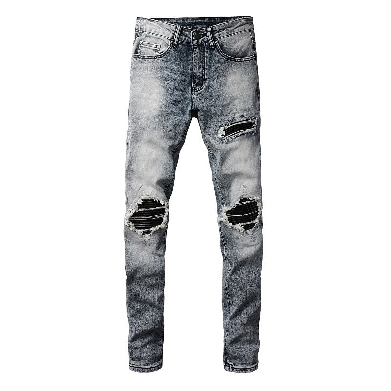 Men Trendy Jeans High-street trendy apparel