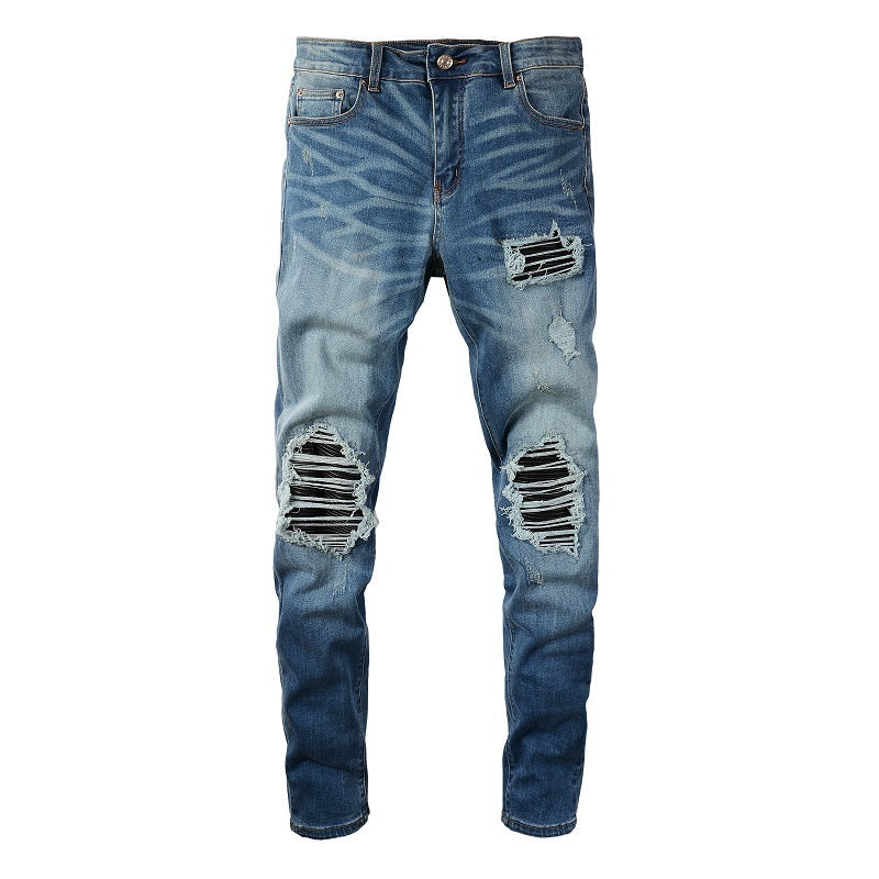 Men Trendy Jeans High-street trendy apparel