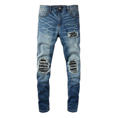 Men Trendy Jeans High-street trendy apparel