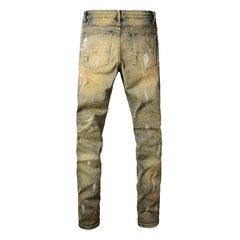 Men Trendy Jeans High-street trendy apparel