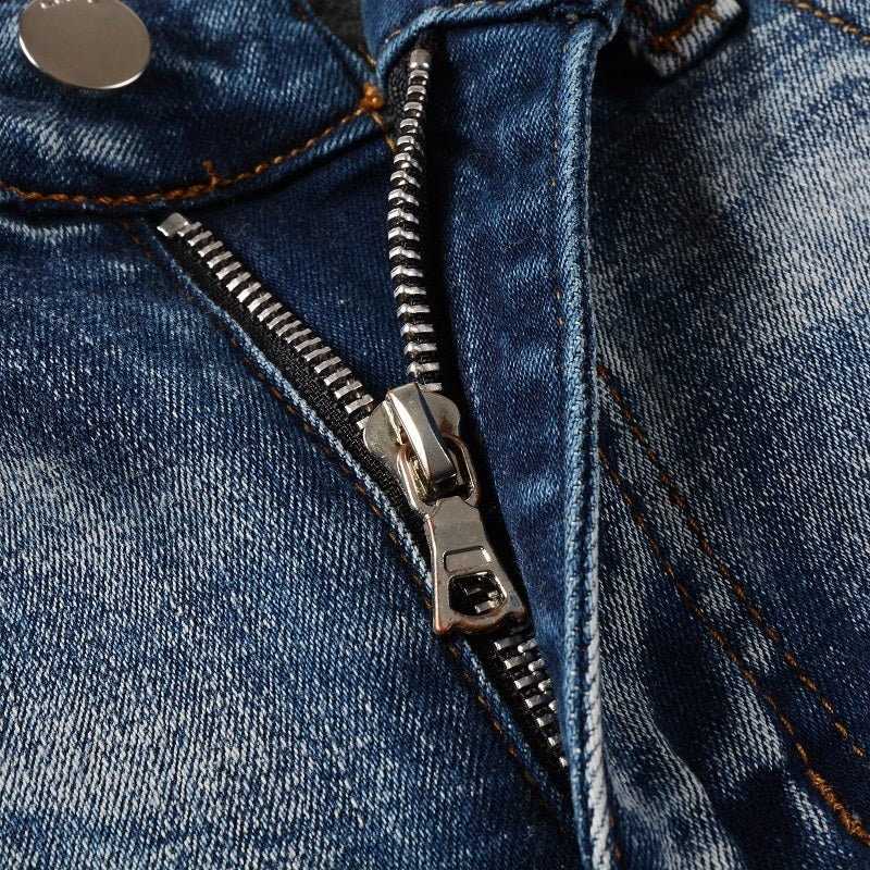Men Trendy Jeans High-street trendy apparel