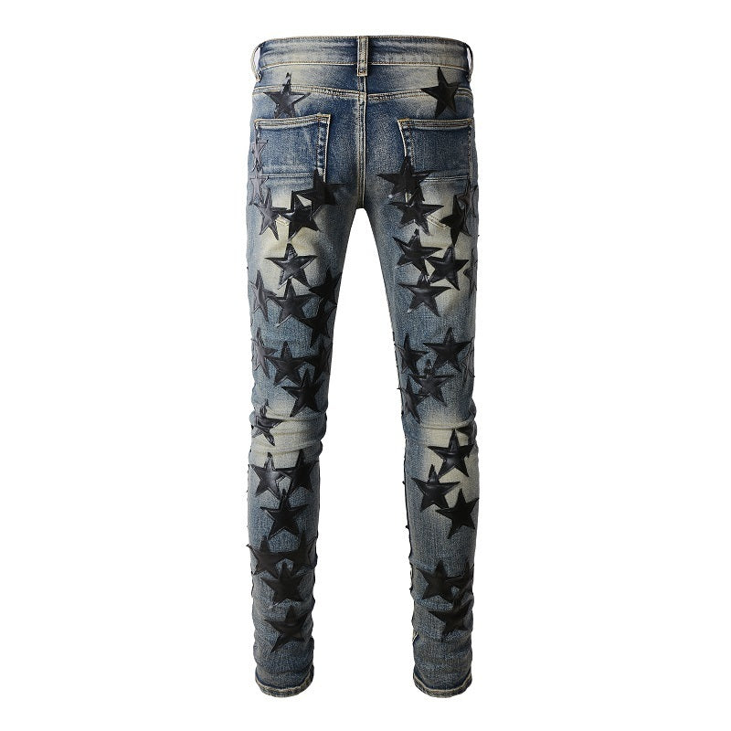 Men Trendy Jeans High-street trendy apparel