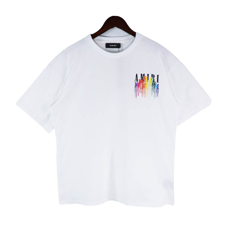 Amiri Fashion T-shirt And Shorts Suit