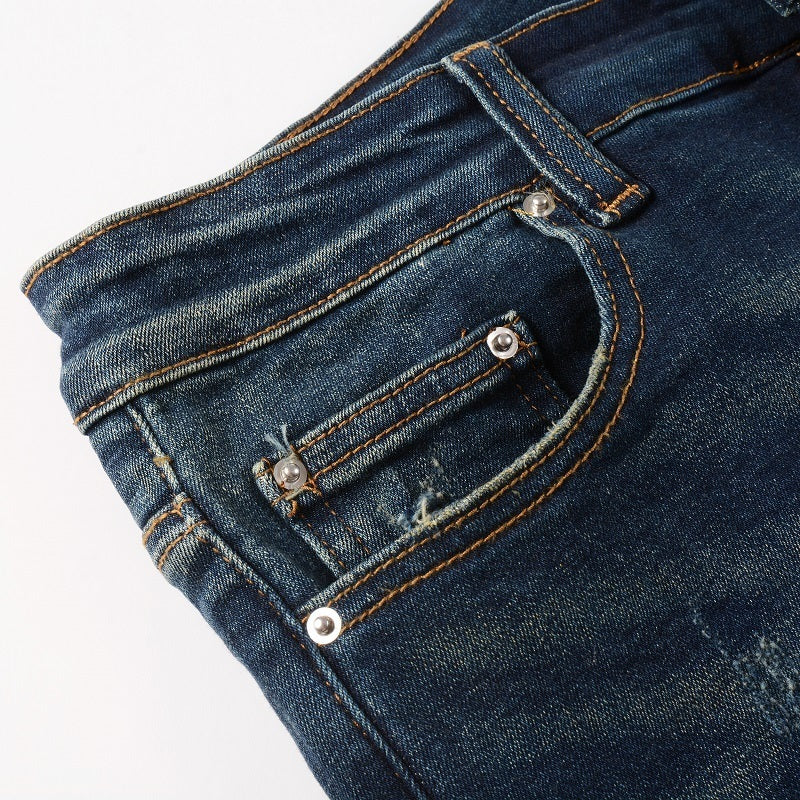 Men Trendy Jeans High-street trendy apparel