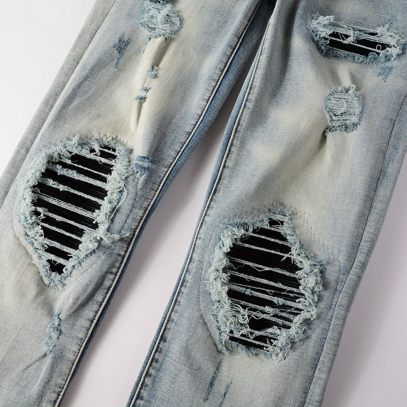 Men Trendy Jeans High-street trendy apparel