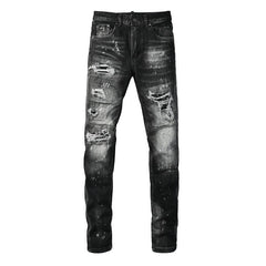 Men Trendy Jeans High-street trendy apparel