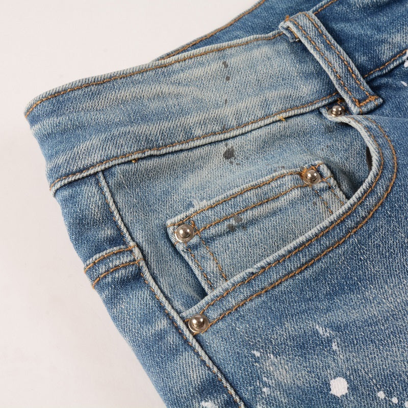 Men Trendy Jeans High-street trendy apparel